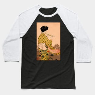 Geisha melody - vintage japanese art Baseball T-Shirt